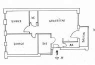 Letzte verfügbare Einheit: 3-Zimmer-Wohnung mit Loggia