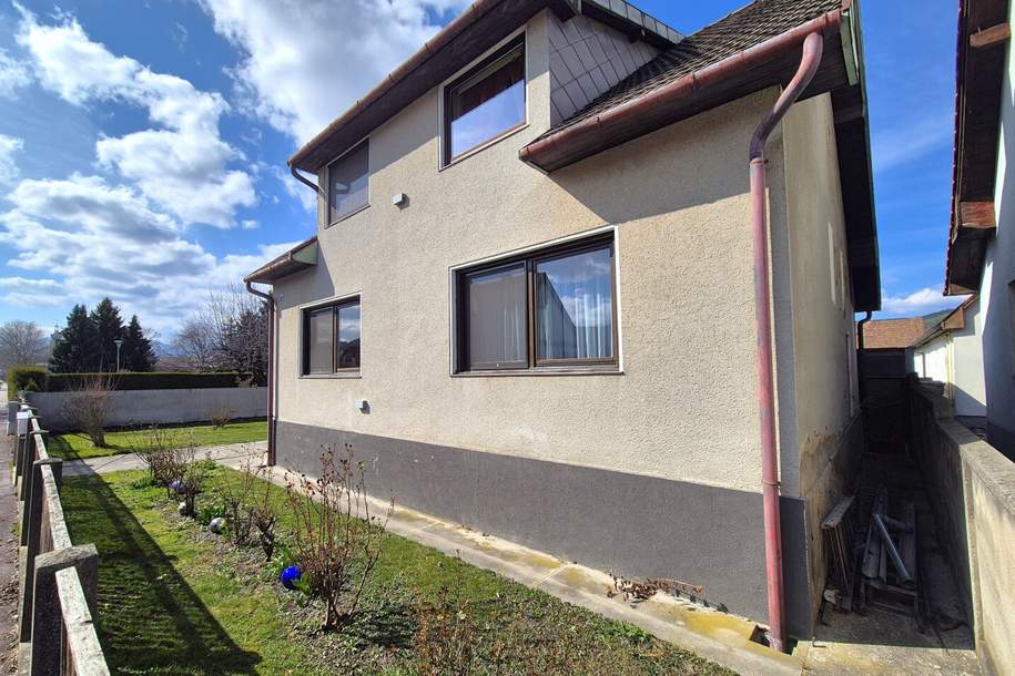 Einfamilienhaus mit großem Garten in ruhiger Sackgasse – Wimpassing, Haus-kauf, 229.000,€, 2632 Neunkirchen