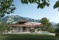 Alleinlage mit Panoramablick und dennoch im Zentrum - Grundstück mit Baugenehmigung in Kitzbühel