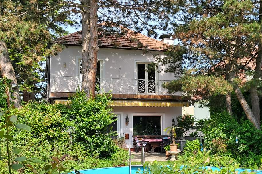 Charmantes Einfamilienhaus in Bestlage von Wien-Mauer – mit Pool, Garten und viel Privatsphäre | ZΞLLMANN IMMOBILIEN, Haus-kauf, 1.249.000,€, 1230 Wien 23., Liesing