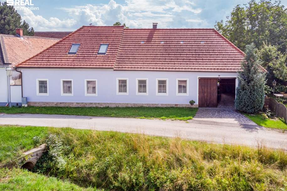 Einzigartiges Land-/Einfamilienhaus mit großem Nebengebäude und prächtigem Garten, Haus-kauf, 299.000,€, 3820 Waidhofen an der Thaya