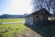 Leistbares Baugrundstück mit Altbestand (Doppelgarage)
