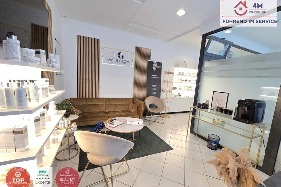 Geräumiges Geschäftslokal in der Kaiserstraße - Lerchenfelderstraße, Gewerbeobjekt-miete, 2.020,00,€, 1070 Wien 7., Neubau