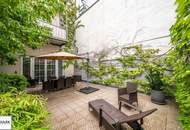 Großzügige 3 Zimmer Altbau-Wohnung mit gemütlicher Innenhof-Terrasse (50m²) &amp; U4-Anbindung - ab 1.10.25 beziehbar!
