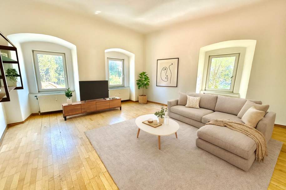 Altbauwohnung mit Charme in zentraler Lage von Judenburg, Wohnung-miete, 860,30,€, 8750 Murtal