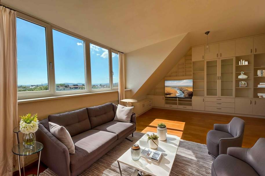 1040! Schöne 4-Zimmer Wohnung mit S/W/O-Terrasse und traumhaftem Blick! UNBEFRISTET!, Wohnung-miete, 2.673,78,€, 1040 Wien 4., Wieden