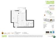 VILLAGE IM DRITTEN | IDEAL AUFGETEILTE 2-ZIMMER WOHNUNG MIT FREIFLÄCHE | ANLEGER