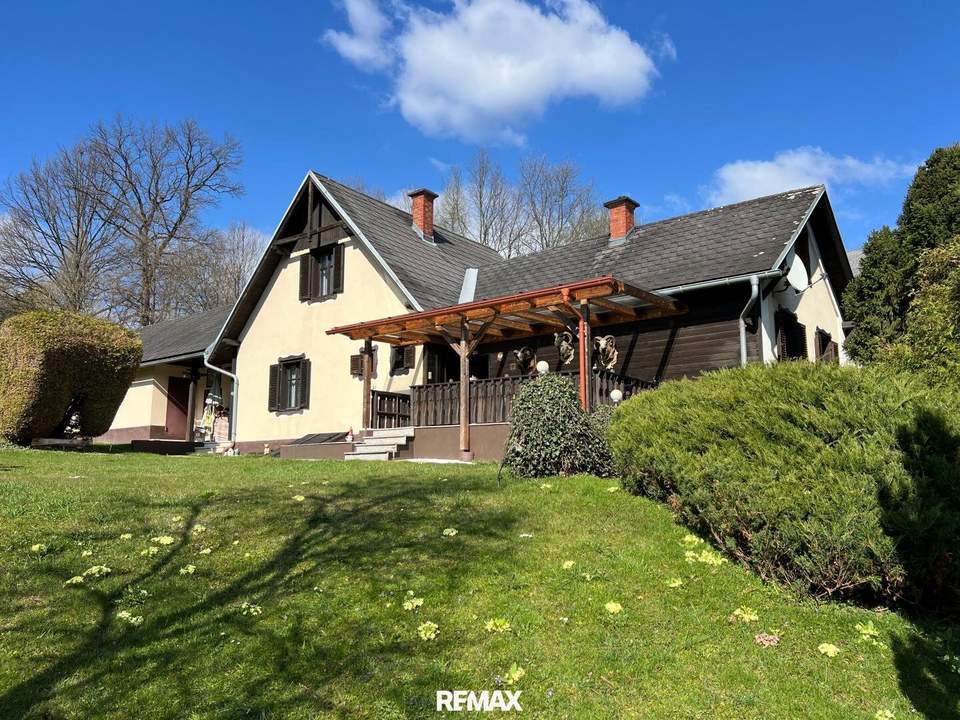 Landhaus mit ca.1.550m² Grundstück in Toplage in Frohnleiten