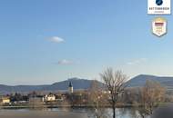 Ehemaliges Winzerhaus mit Weingarten und Donaublick