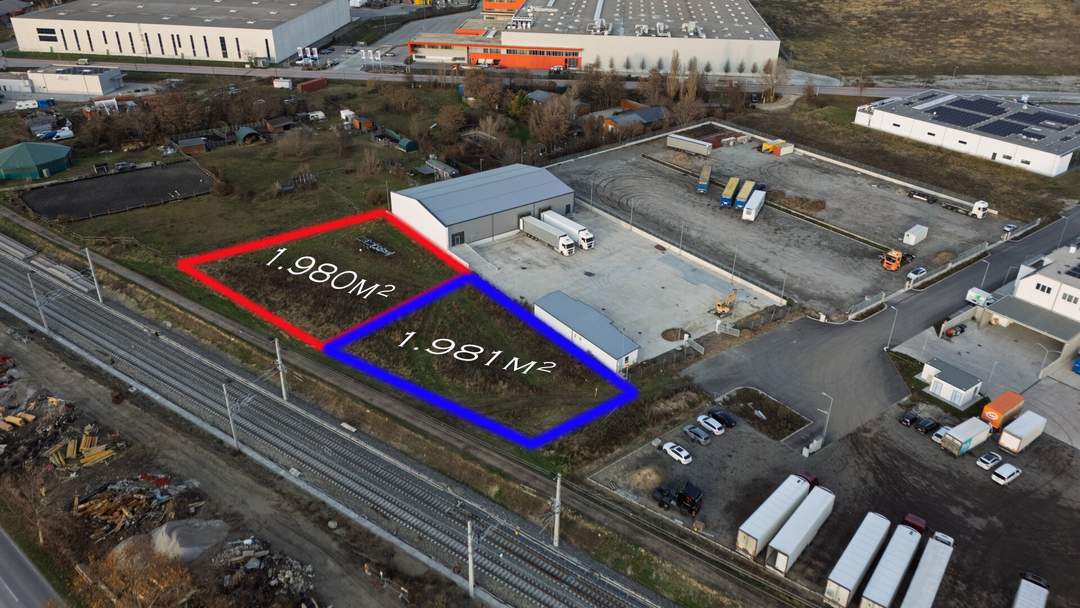 2000-4000 m2 Bauland im Gewerbegebiet Himberg