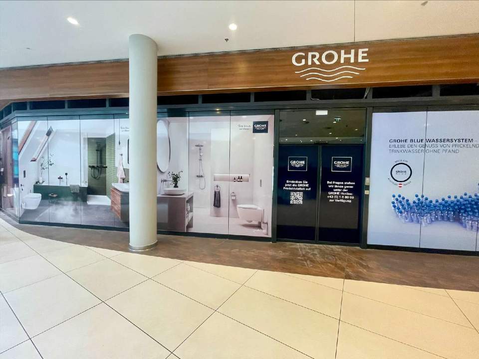 Geschäftslokal im Twin Tower am Wienerberg zu mieten - ehem. ’Grohe’ Showroom