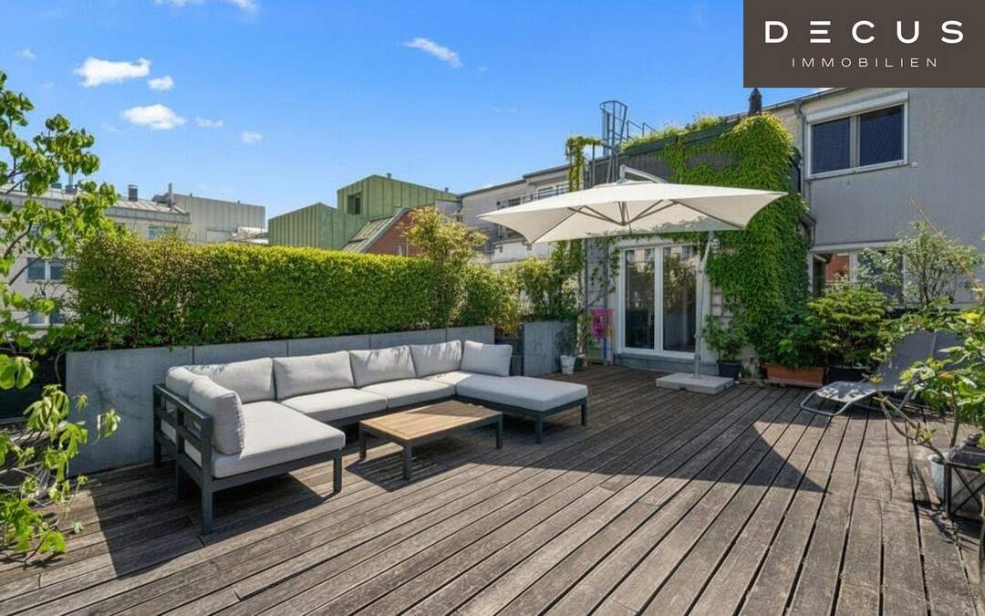 Rooftop Dachgeschoßwohnung mit zwei Terrassen