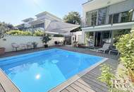 Villenhälfte mit Pool in Bestlage von Morzg