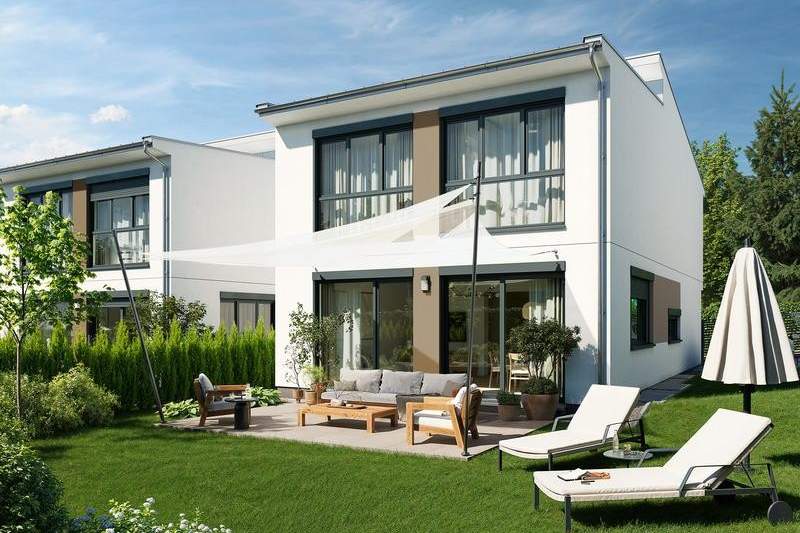 Einfamilienhaus auf Eigengrund am Rosenberg, Haus-kauf, 1.449.900,€, 1230 Wien 23., Liesing