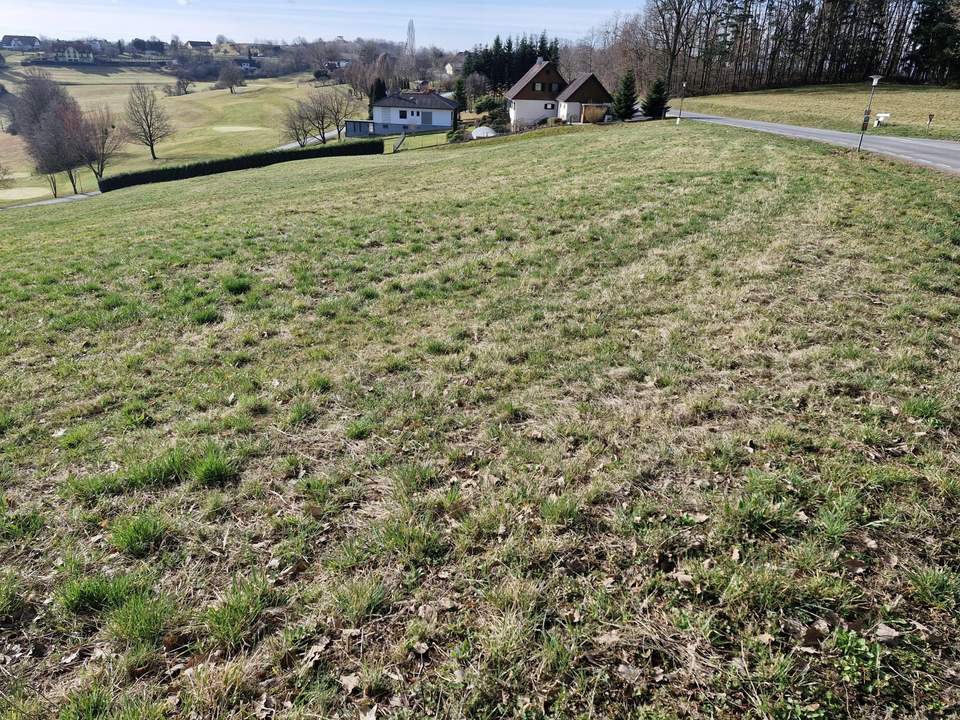 Eigenheimbaugründe in Aussichtslage