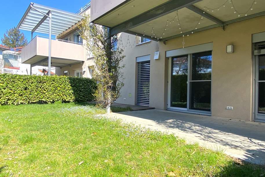 BESONDERHEIT: neuwertige 3-Zimmer-Gartenwohnung mit ca. 88 m² in Andritz mit überdachtem Parkplatz!, Wohnung-kauf, 407.000,€, 8045 Graz(Stadt)
