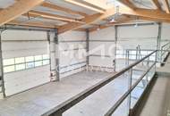 Modernes Betriebsgebäude mit Büro, Freiflächen und Parkplatz - Nähe Haag - Gewerbegebiet - beheizt