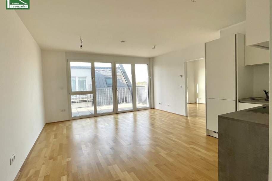3-Zimmer Wohnung inkl. Freifläche und Einbauküche– ab August beziehbar. - WOHNTRAUM, Wohnung-miete, 1.251,15,€, 1210 Wien 21., Floridsdorf