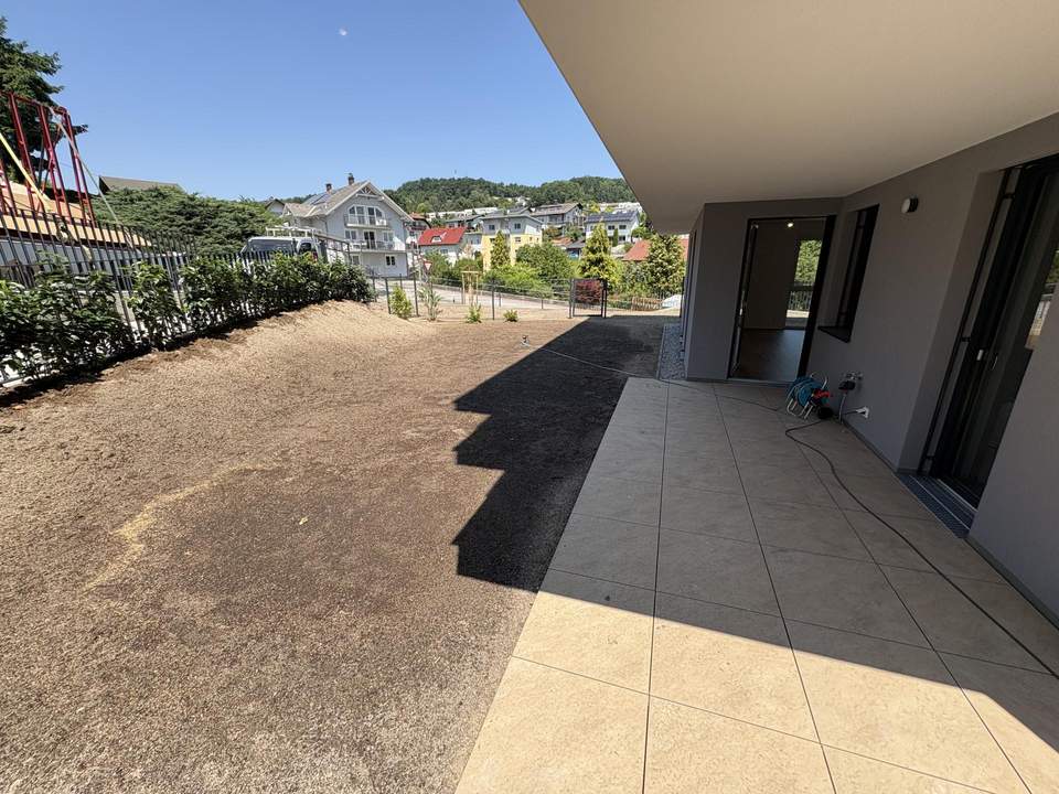 Premium Gartenwohnung inklusive 2 TG-Plätze | Harmonia Puchenau (Miete)