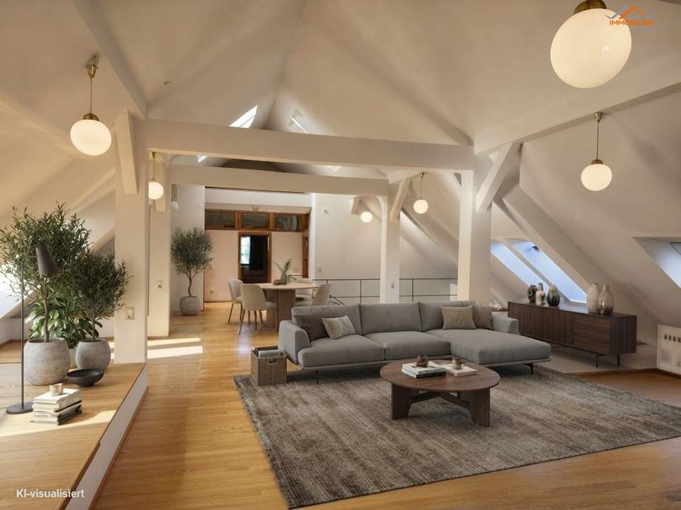 Raum für große Ideen – loftartiges Wohnen, flexibel arbeiten - zwei Ebenen voller Potenzial