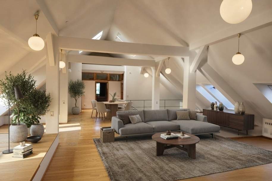 Raum für große Ideen – loftartiges Wohnen, flexibel arbeiten - zwei Ebenen voller Potenzial, Wohnung-kauf, 249.000,€, 2620 Neunkirchen