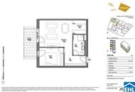 WOHNQUARTIER WILDGARTEN - 2-Zimmerwohnung mit Terrasse!