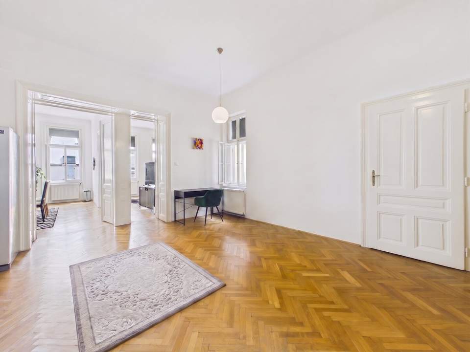 Charmante 3-Zimmer Altbauwohnung mit Balkon im 19. Bezirk
