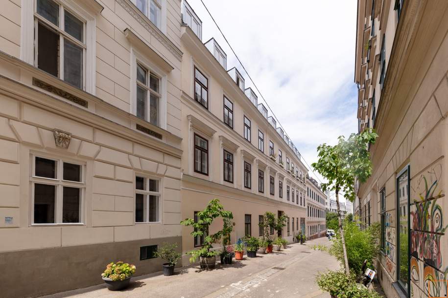 Myrthengasse: Wunderbar gemütliche Altbauwohnung in ruhiger Lage, Wohnung-kauf, 690.000,€, 1070 Wien 7., Neubau
