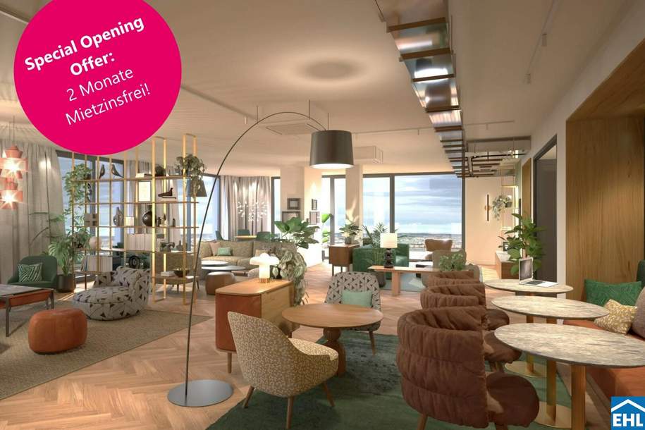 Special Opening Offer: 2 months rent-free!, Wohnung-miete, 2.417,60,€, 1200 Wien 20., Brigittenau