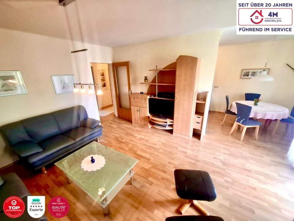 Geräumige 3-Zimmer Wohnung mit Wohlfühlbalkon