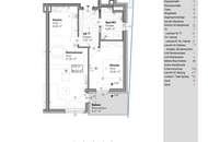 Betreutes Wohnen - helle 2 Zimmerwohnung mit Balkon in Spillern