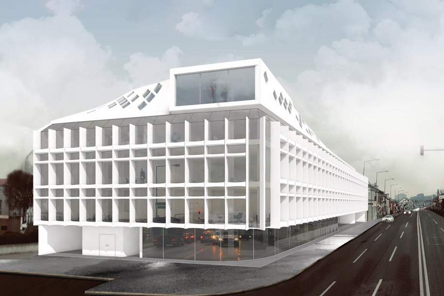 Gewerbegrundstück direkt auf der Triester Straße | Büro mit Showroom, Gewerbeobjekt-kauf, 3.070.000,€, 1230 Wien 23., Liesing