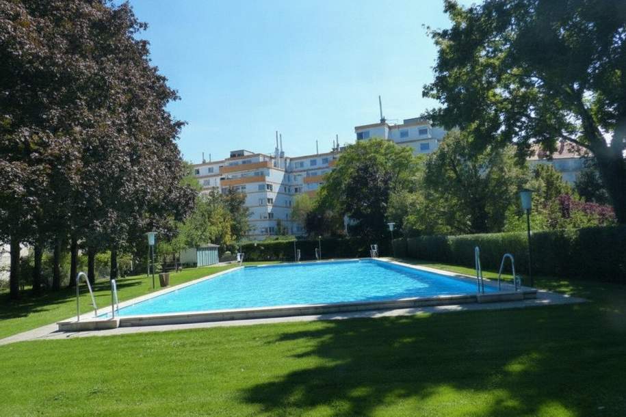 Singelwohnung (Anlage mit großem Garten mit Outdoor-Swimmingpool mit viel Flair und Fun), Wohnung-kauf, 219.000,€, 1210 Wien 21., Floridsdorf