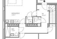 Moderne 4-Zimmer-Dachgeschossmaisonette mit Galerie und Terrassen in beliebter City-Lage!