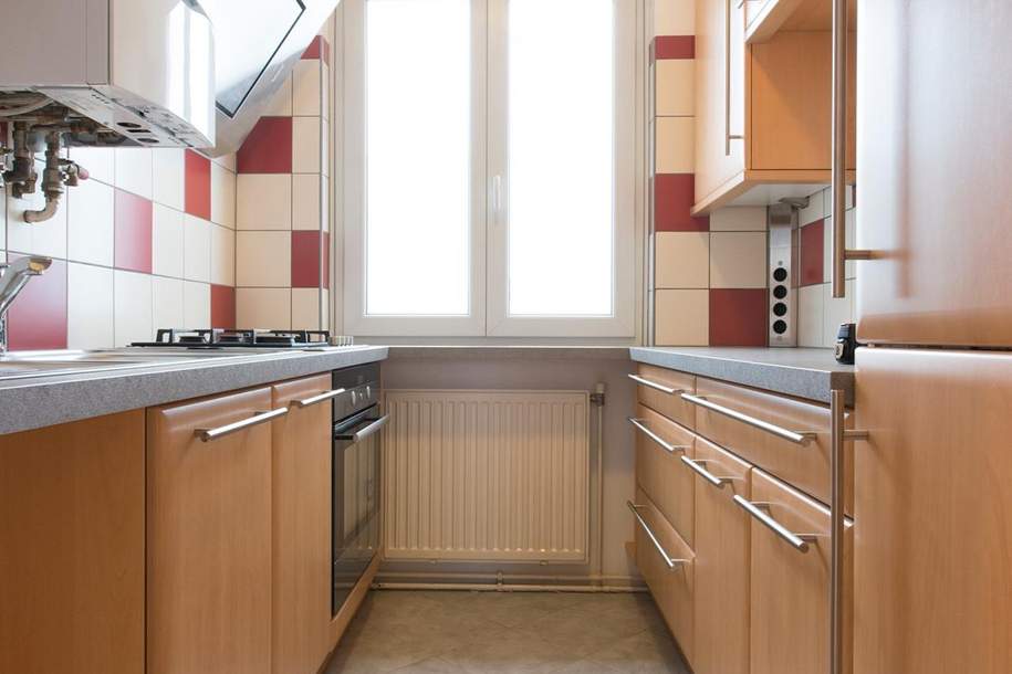 Lichtdurchflutete 3-Zimmer-Wohnung mit zwei Terrassen und Retro-Charme, Wohnung-miete, 1.200,00,€, 1050 Wien 5., Margareten