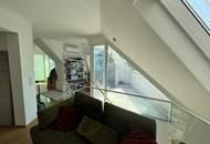 Lichtdurchflutete Penthouse Architektur - barrierefreie 5-Zimmer Maisonette-Wohnung in exklusiver Lage mit teiloffener Galerieebene, zahlreichen Terrassen, 2 Bädern und PKW-Garagenplatz