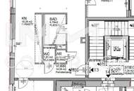 DACHGESCHOSS Mietwohnung ca. 94m2 großzügige Loggia im Herzen von Wr. Neustadt