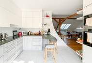 Traumhafte Dachgeschoßwohnung mit Terrasse auf einer Wohnebene