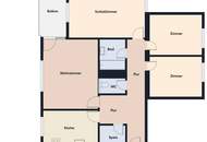 4-Zimmer-Wohnung in Lochau: Zu Fuß in 5 Minuten am Bahnhof und Bodensee