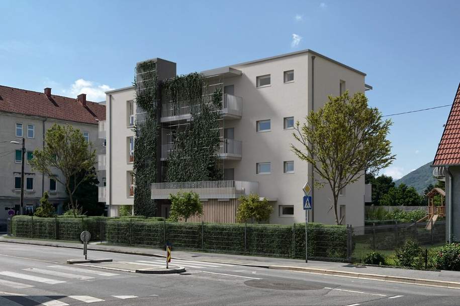 4 Zimmer Wohnung mit 2 Balkonen und einer 40 m² Terrasse - Bauherrenmodell mit Wohnungseigentum, Wohnung-kauf, 590.154,€, 8020 Graz(Stadt)