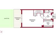 Badeteich Hirschstetten | großzügiger Familienhit m. Südwest-Terrasse + eigenem Garten | Tiefgaragenstellplatz
