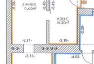 Phänomenale 2-Zimmer-Wohnung in Saggen