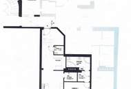 Erstbezug Dachgeschoß 2-Zi-Wohnung 62,5m² mit Terrasse & Stellplatz, 1080 Wien