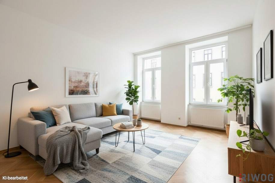 Sanierungsbedürftiger Altbau | Bewilligte Planung inkl. bewilligtem Balkon/Loggia | Teils Hoflage | Nähe Einsiedlerpark, U4 Margaretengürtel, künftiger U2-Station Reinprechtsdorfer Straße, Wohnung-kauf, 429.000,€, 1050 Wien 5., Margareten