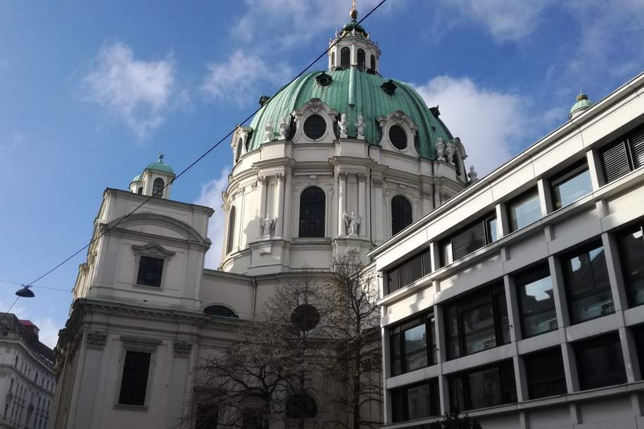 3-Zimmer-Wohnung mit Gemeinschaftsdachterrasse ab Februar!, Wohnung-miete, 2.181,03,€, 1040 Wien 4., Wieden