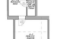 30 Minuten ins Stadtzentrum Wien: Sanierte Starterwohnung in Bad Vöslau in Ruhelage