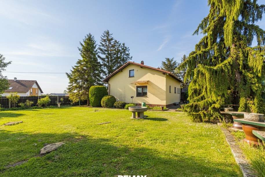 Gepflegtes Einfamilienhaus mit großem Grundstück in ruhiger Wohnlage von Nickelsdorf, Haus-kauf, 259.000,€, 2425 Neusiedl am See