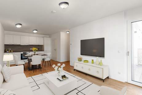 Hier beginnt Zuhause – Modern wohnen im Grünen & doch zentral, Wohnung-miete, 1.390,00,€, 1220 Wien 22., Donaustadt