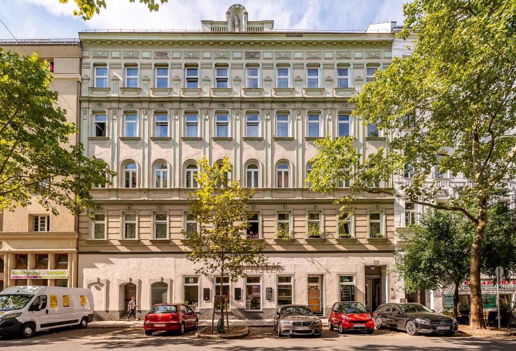 Investieren mit Weitblick – Zinshaus mit Entwicklungspotenzial in der Nähe des Millennium Towers