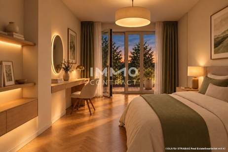 Sonniger Neubau-Erstbezug mit Gartenblick (PROVISIONSFREI), Wohnung-kauf, 309.000,€, 1230 Wien 23., Liesing